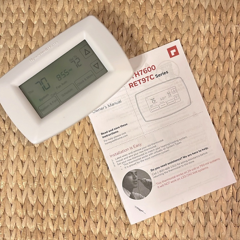 Honeywell touchable Themostat